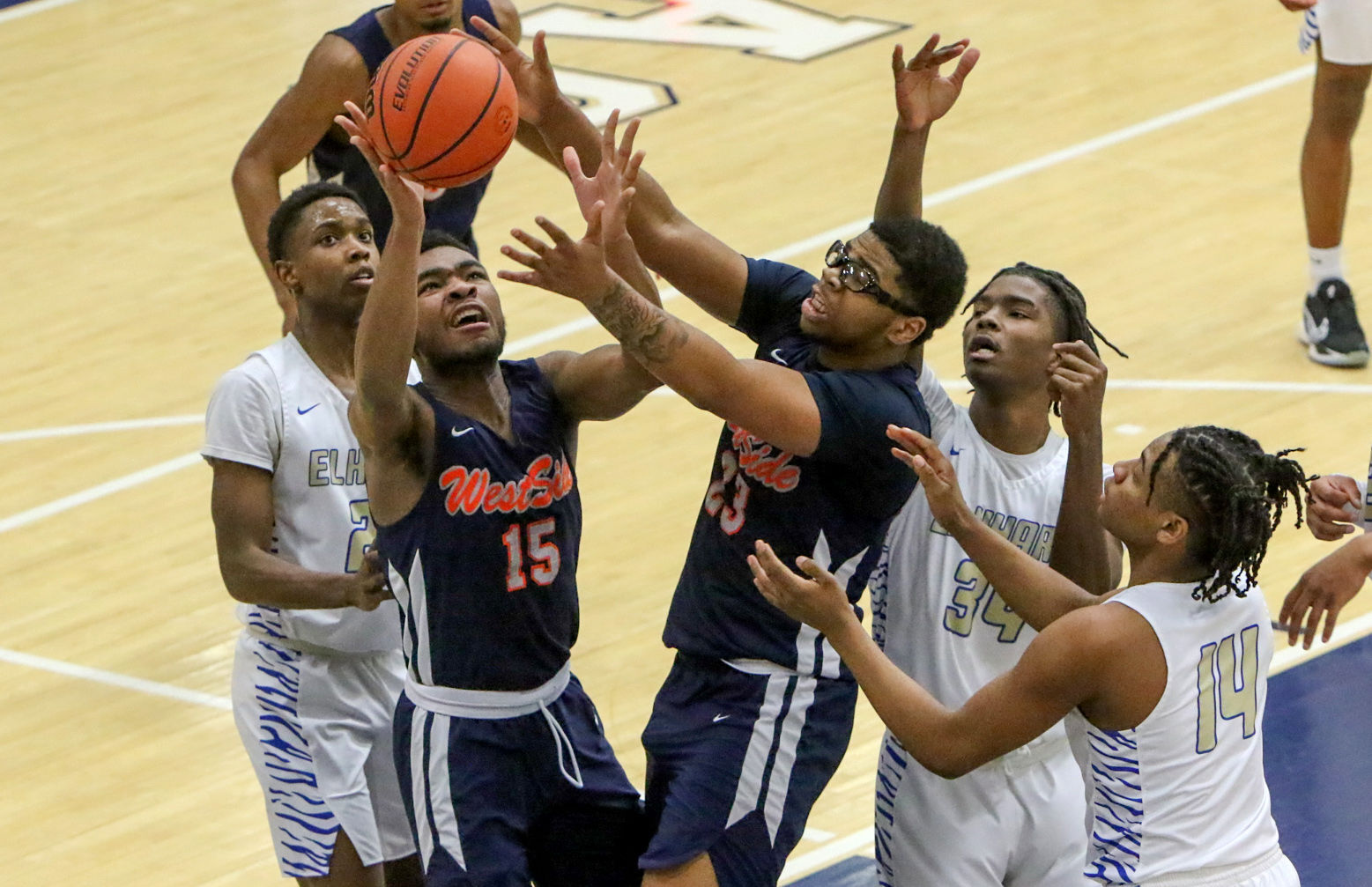 Gary WS/Elkhart, boy's basketball regionals